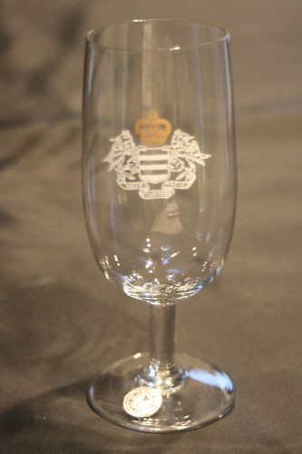 Flute blason cristal - en, de