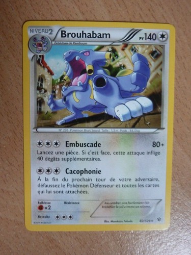 Carte pokémon rare - pokémon, brouhabam