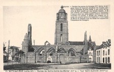 Batz-Sur-Mer - Ruines De Notre Dame De Soie De Mûrier - - Tour Saint Guénolé