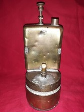 Lampe a Pétrole ou a alcool en cuivre/laiton  21 cm  H.GILLET BERN  N°731/33