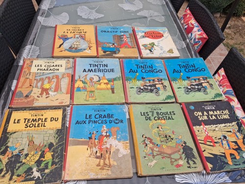 Lot tintin ancienne - lot, 11
