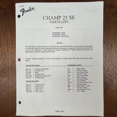 Vintage fender champ - vintage,