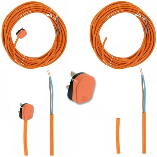 Secteur câble orange flexible - câble,
