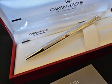 Stylo Bille Caran d'Ache Ecridor Motif Chevrons NEUF FULL SET  (Dupont,Cartier)