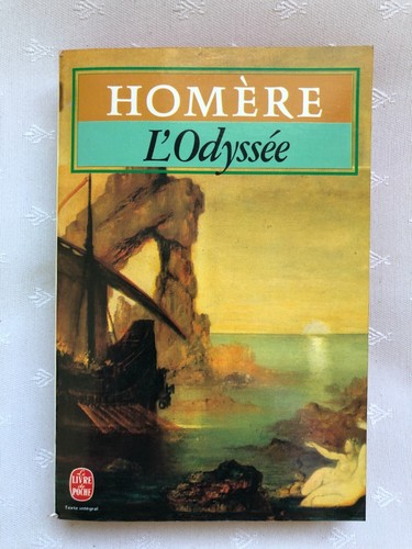 Homère odyssée livre de - .,