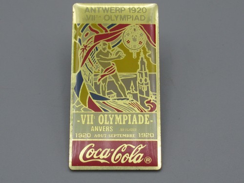Pin coca cola antwerp 1920 - coca-cola,