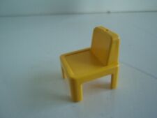 PLAYMOBIL vintage city life école chaise jaune enfants sets 3290 3522 3417 5314