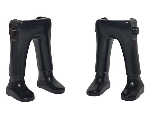 Playmobil jambes noires - x2,