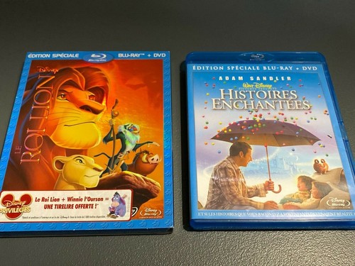 Lot bluray disney roi - bluray, le