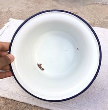 Bol Rond En Émail Porcelaine