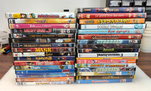 Lot dvd genre - de, 33