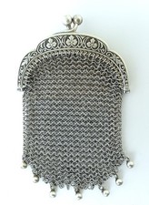 Bourse aumonière châtelaine