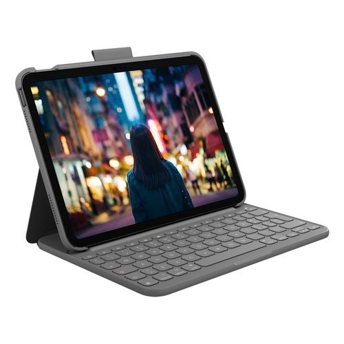 étui avec clavier logitech - avec,