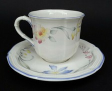 Très jolie TASSE A CAFE MOKA + SOUCOUPE de VILLEROY & BOCH modèle RIVIERA /2