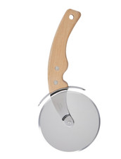 Coupe pizza IKEA GRILLTIDER, acier inoxydable/hêtre, 22 cm, 8 21/32" NEUF