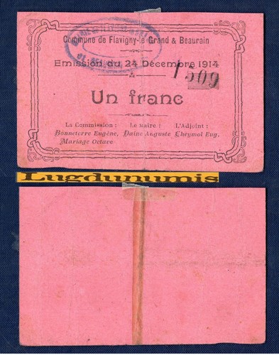 Nécessité franc 12 - nécessité, 1