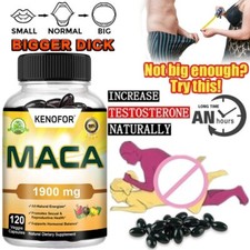 Extrait De MACA 1900 mg - Booster De Testostérone Et D'hormones à Haute Dose
