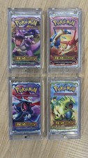 Artset 4 Boosters Pokémon Bloc EX Ile Des Dragons / Neufs Et Scellés Display