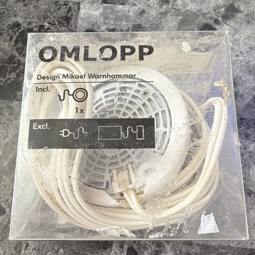 Ikea omlopp white e27 - omlopp, cord