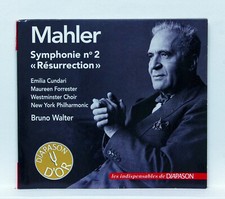 BRUNO WALTER - MAHLER symphony no.2 - DIAPASON D'OR CD NM