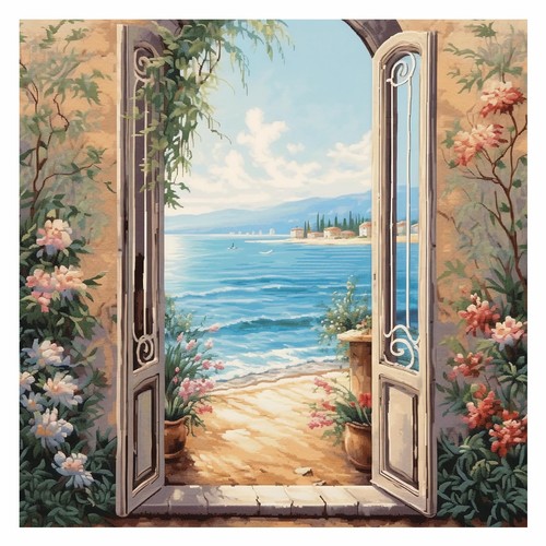 Canevas broderie point - broderie,