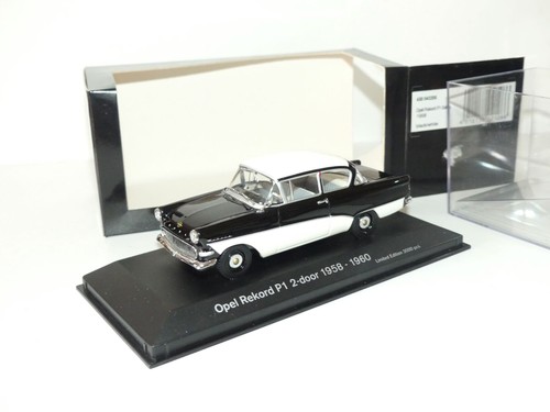 Opel rekord 1958 - rekord, noir