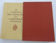 Le Cabinet des Poinçons de L'imprimerie Nationale - 1961 - sous Emboitage