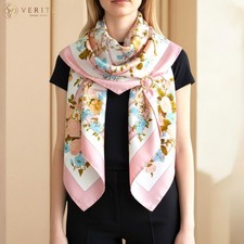 RARE VINTAGE foulard en soie