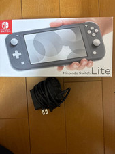 Console Portable Nintendo Switch Lite grise Japon occasion très bon état...