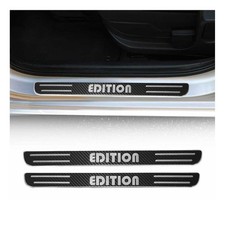 Couverture de Seuil de porte pour Nissan Juke 2010-2019 inox Feuille Carbonne 2x