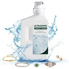 Nettoyant à ultrasons pour bijoux - 1000 ml - Concentré de nettoyage spécial ...