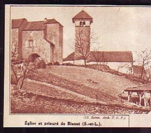 1937 eglise et - 1937, prieurede