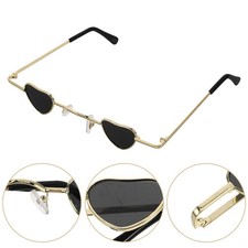  2 Pcs Lunette Rose Coeur Lunettes En Forme De Soleil Couleur Bonbons