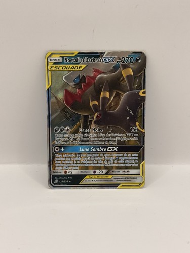 Carte pokémon noctali - pokémon,