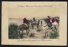 Cpa Guerre Cavalerie Coloniale