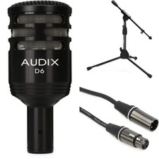 Audix D6 Kick Drum Mic Pack