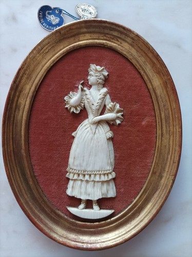 Tableau miniature bas relief - miniature, bas-relief