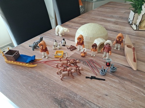Playmobil grand lot - grand, esquimaux