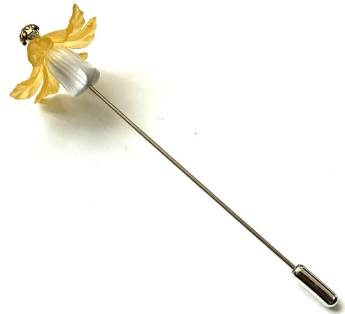 Broche epingle chapeaux fleur - epingle,