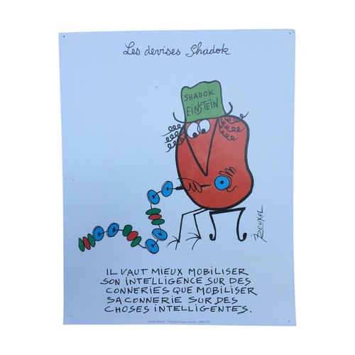 Ancien carton illustré - -, les