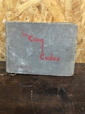 Ancien Livre Droit Les Cinq