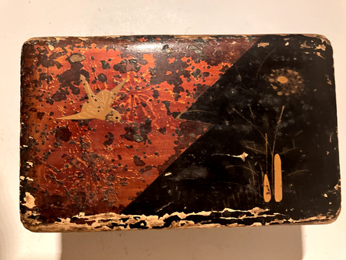Ancienne boîte japonaise - ancienne, en