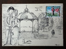 Carte postale 1er jour day