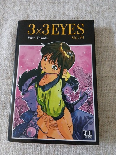 Manga 3x3 eyes tome - tome, 34