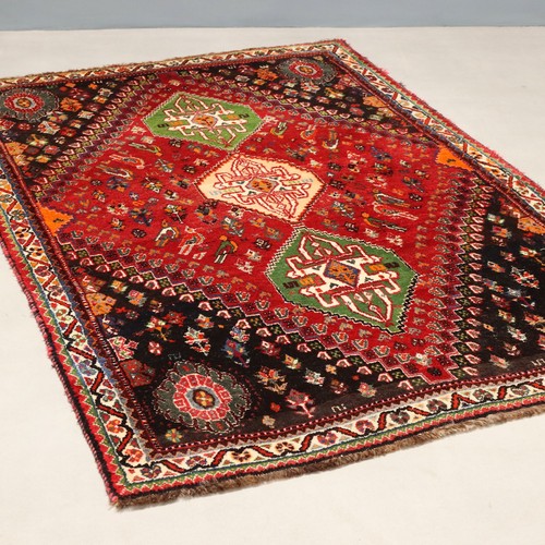 Tapis ancien asiatique laine - tapis,