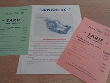 CATALOGUE , PUB , BROCHURE  - MOTOCULTEUR JUNIOR - JARDIN - AGRICOLE
