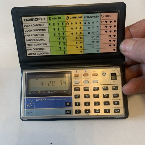 Casio fortune telling - fortune,