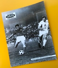 FOOTBALL PHOTO COLLECTION L'EQUIPE LA HUTTE FRANCE - TCHÉCOSLOVAQUIE 05/09/1970