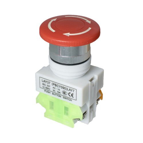 Interrupteur stop 22mm - interrupteur,