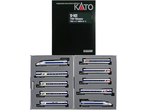 Kato 1431 tgv réseau lot - 10-1431,